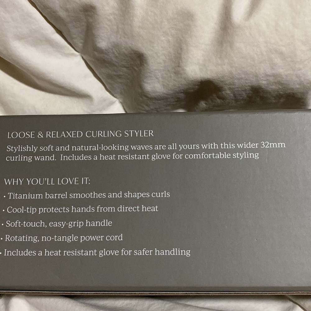 Titanium Curling Wand Complex Culture, BNIB, 32 mm, 1.25” - Picture 12 of 13